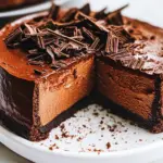 Dark Chocolate Cheesecake