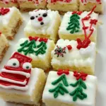 Decorated Christmas Sugar Cookie Bars
