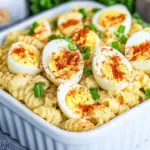 Deviled Egg Pasta Salad
