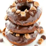 Double Chocolate Peanut Butter Cup Donuts