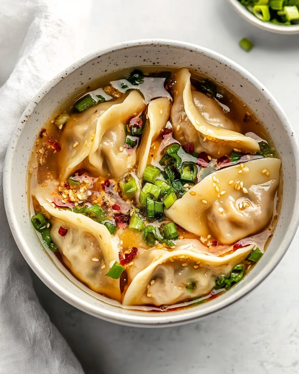 Dumpling Soup