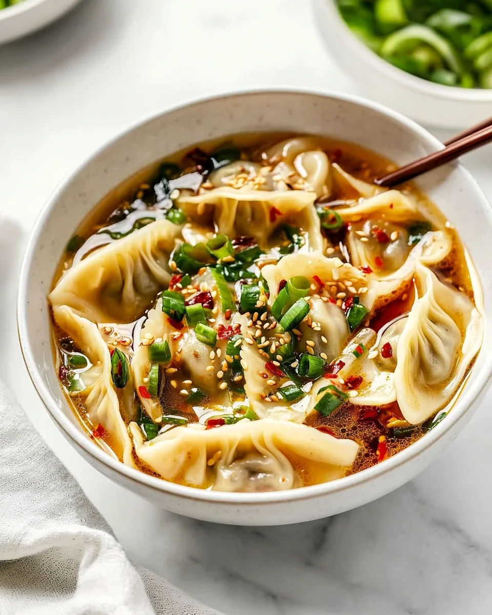 Dumpling Soup