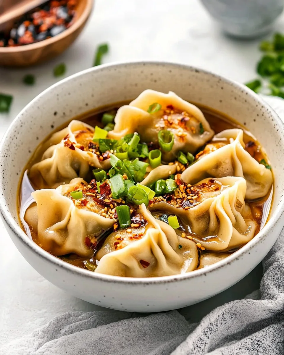 Dumpling Soup