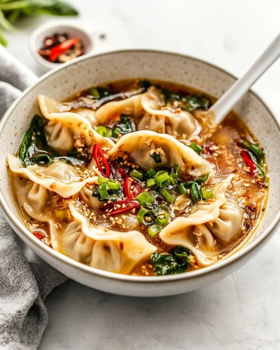 Dumpling Soup