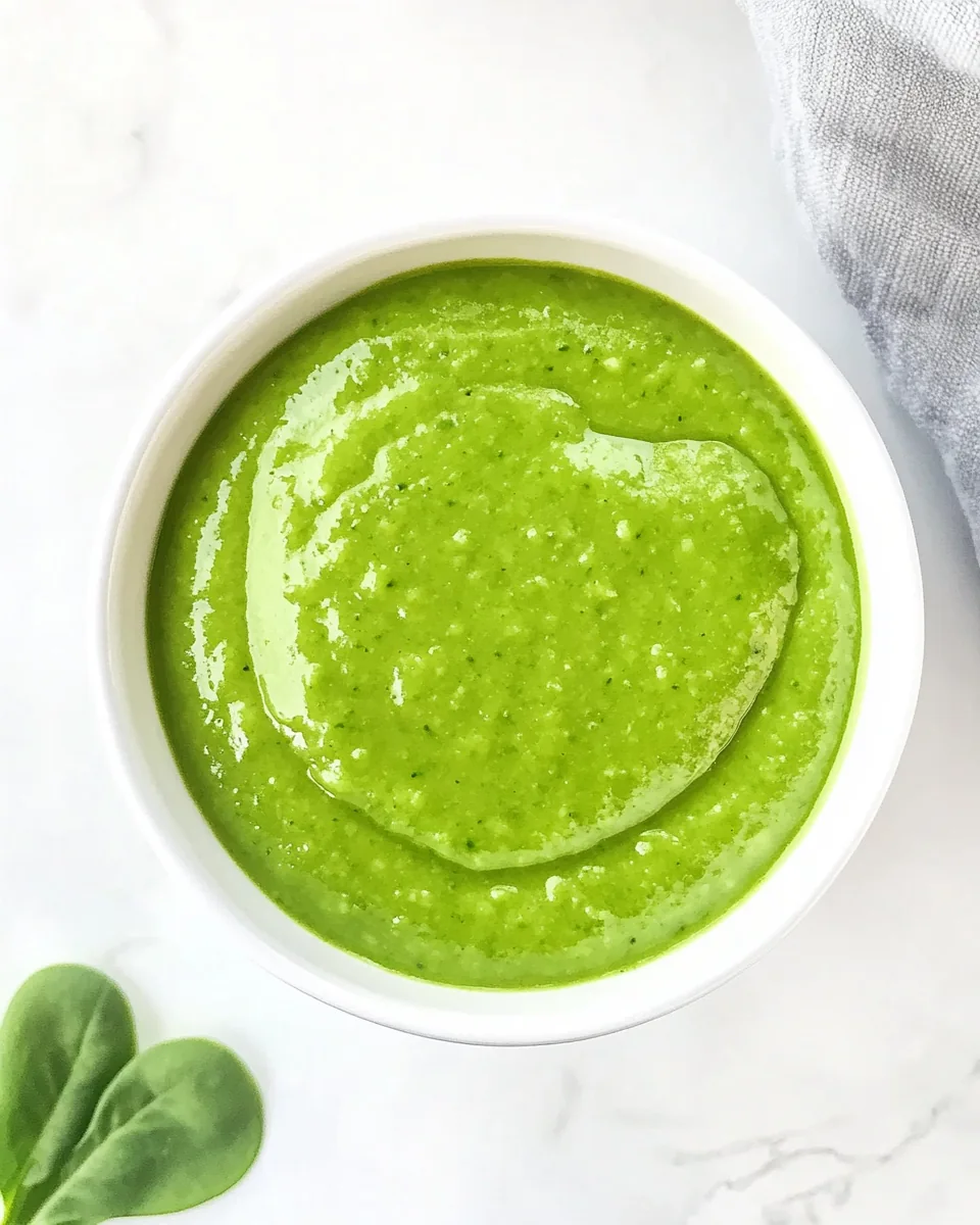 Easiest Pea Puree