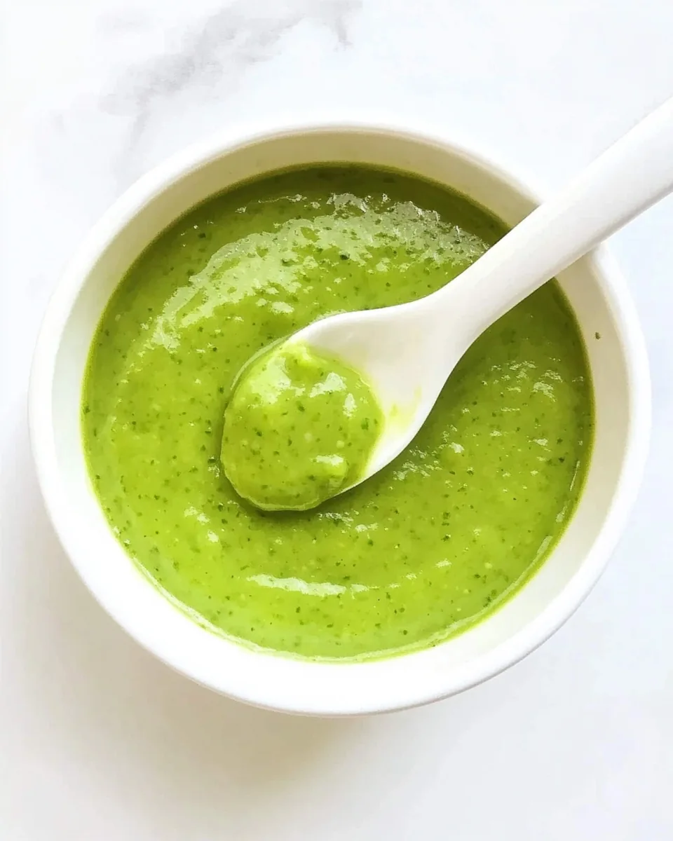 Easiest Pea Puree