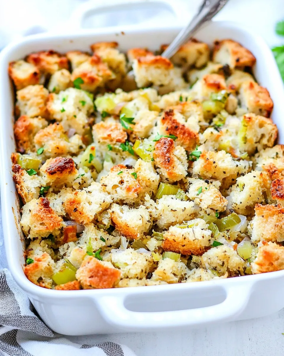 Easiest Traditional Stuffing