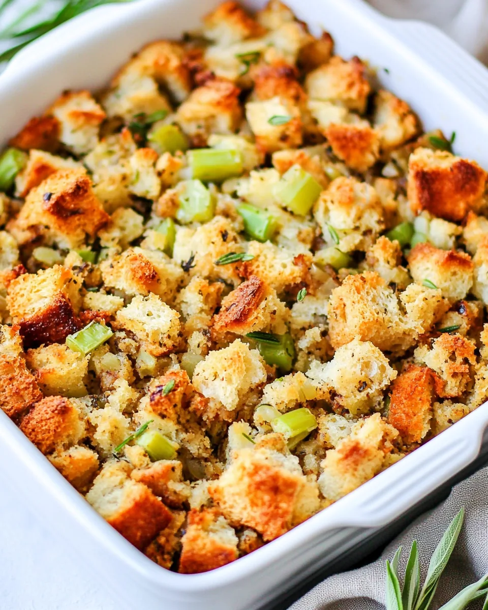 Easiest Traditional Stuffing