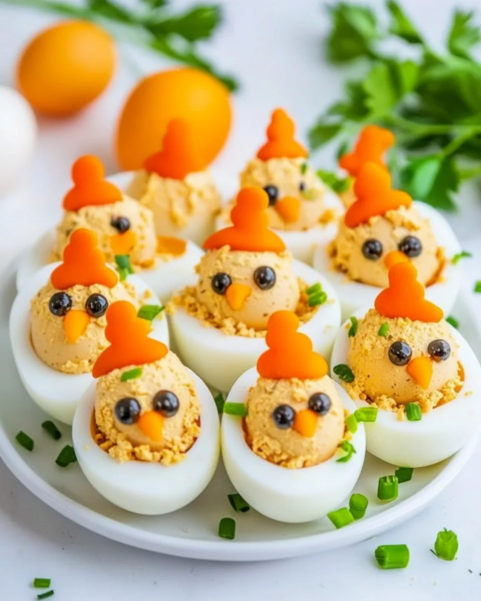Easter Deviled Eggs