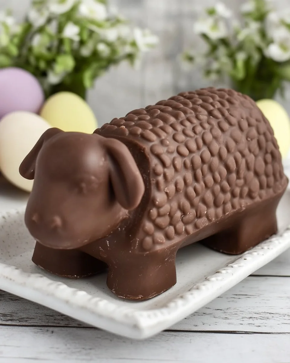 Easter Fudge Lamb