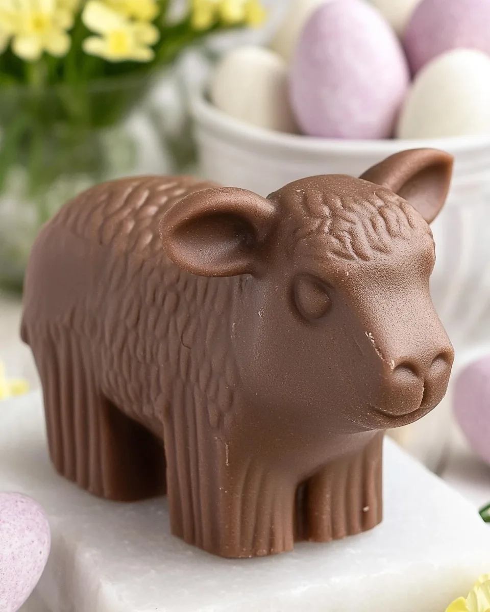 Easter Fudge Lamb