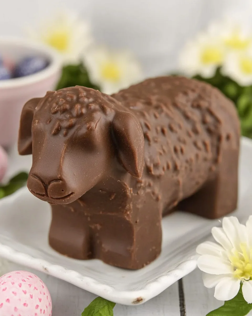 Easter Fudge Lamb