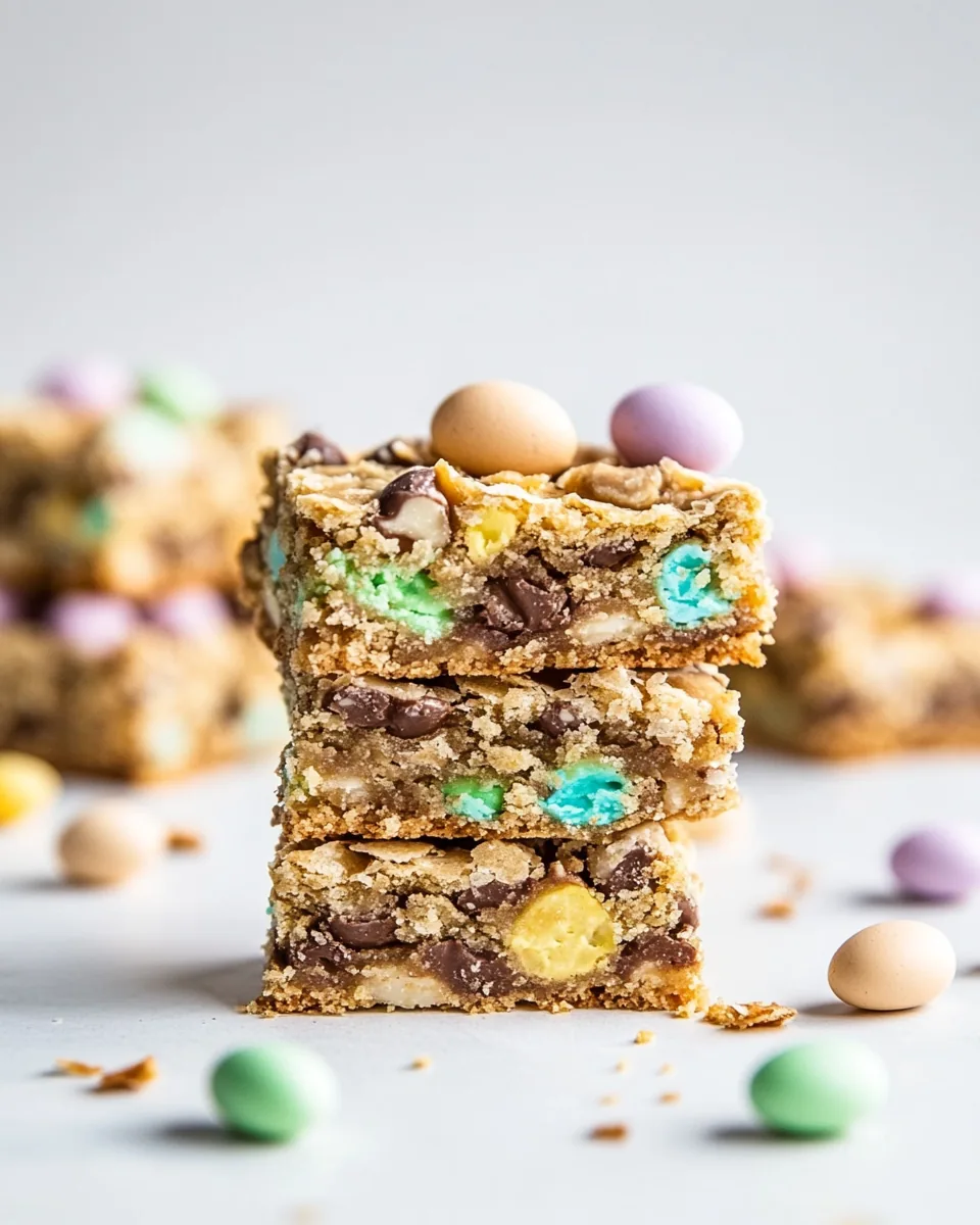 Easter Mini Egg Cookie Bars