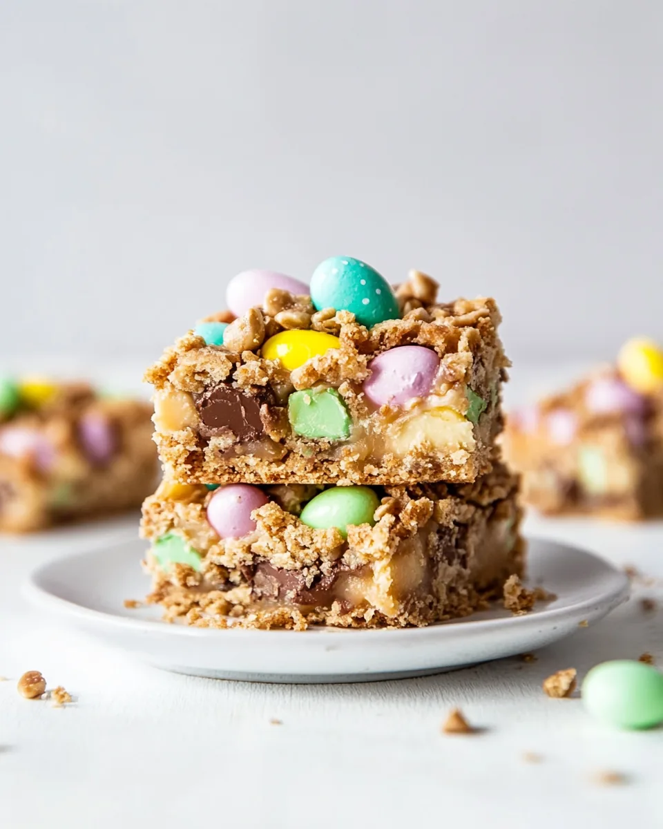 Easter Mini Egg Cookie Bars