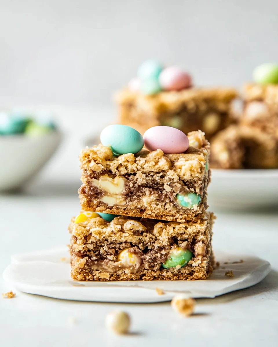 Easter Mini Egg Cookie Bars