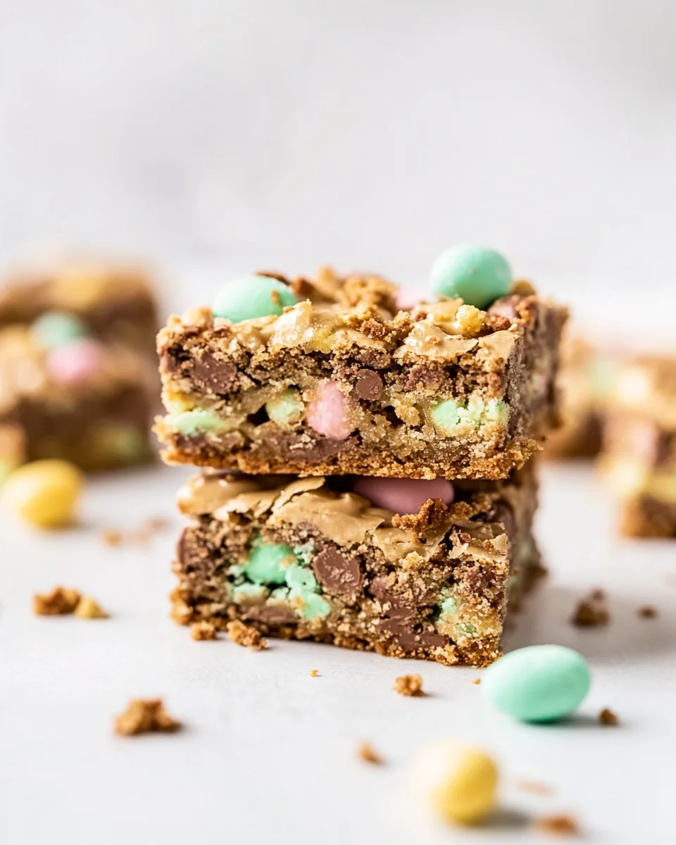 Easter Mini Egg Cookie Bars