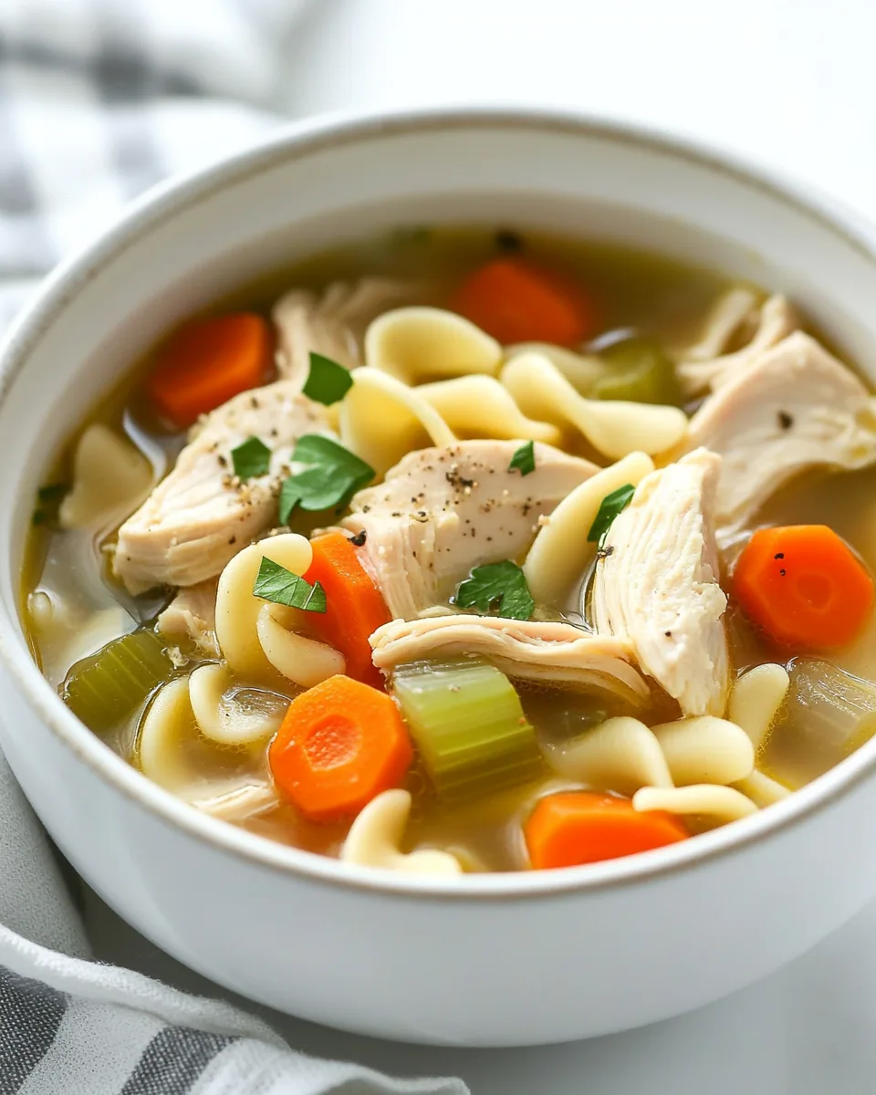 Easy Chicken Noodle Soup