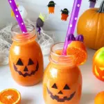 Easy Clementine Halloween Smoothie