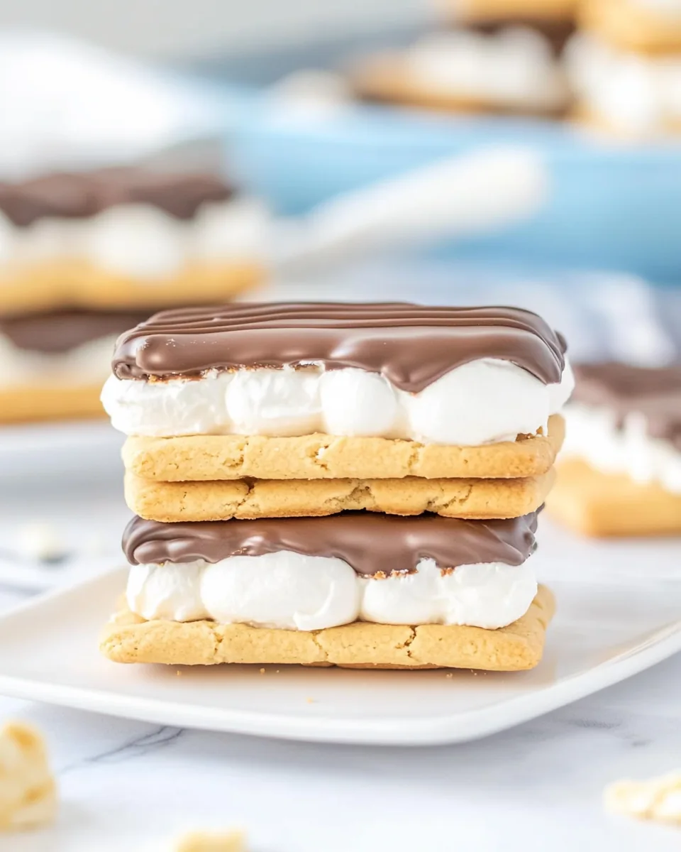 Easy Copycat Girl Scout S'mores Cookies