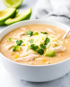 Easy Crockpot White Chicken Chili