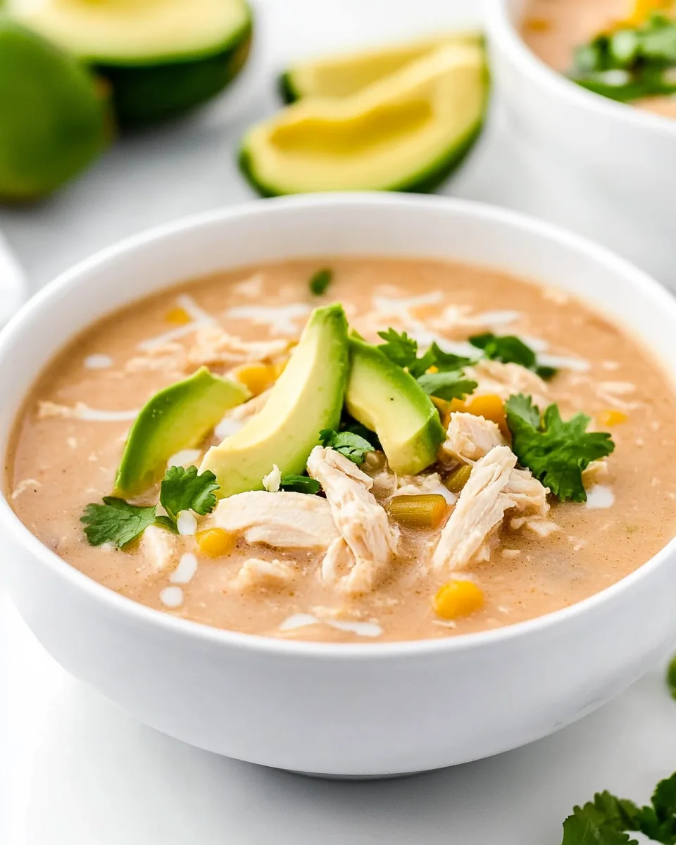 Easy Crockpot White Chicken Chili