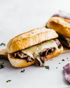 Easy French Dip Sandwiches