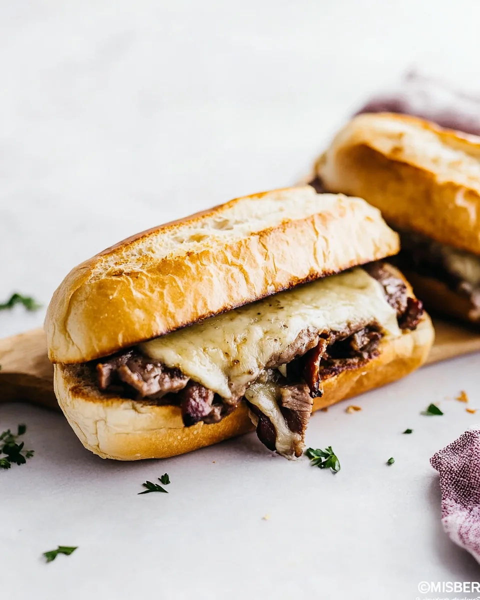 Easy French Dip Sandwiches