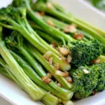 Easy Garlic Broccolini