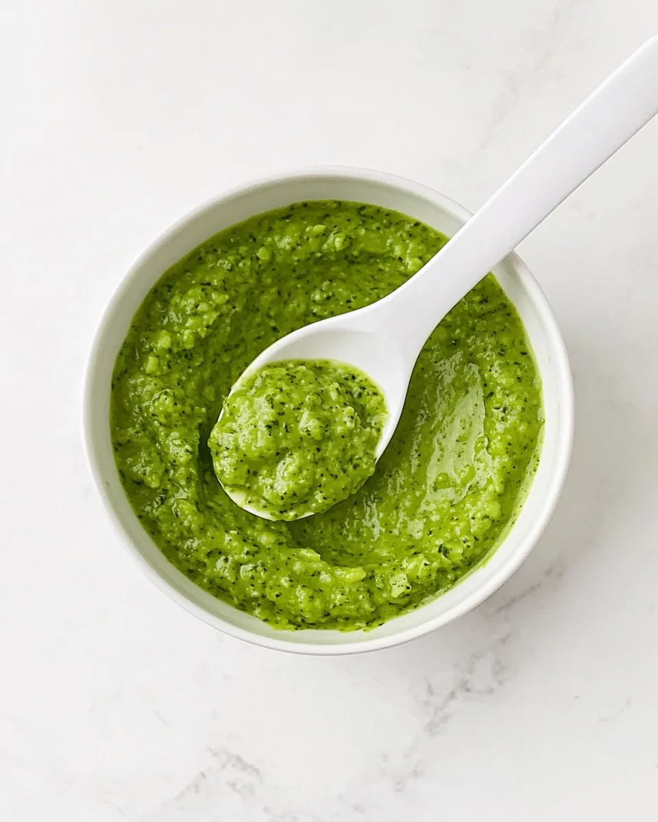 Easy Green Bean Baby Food