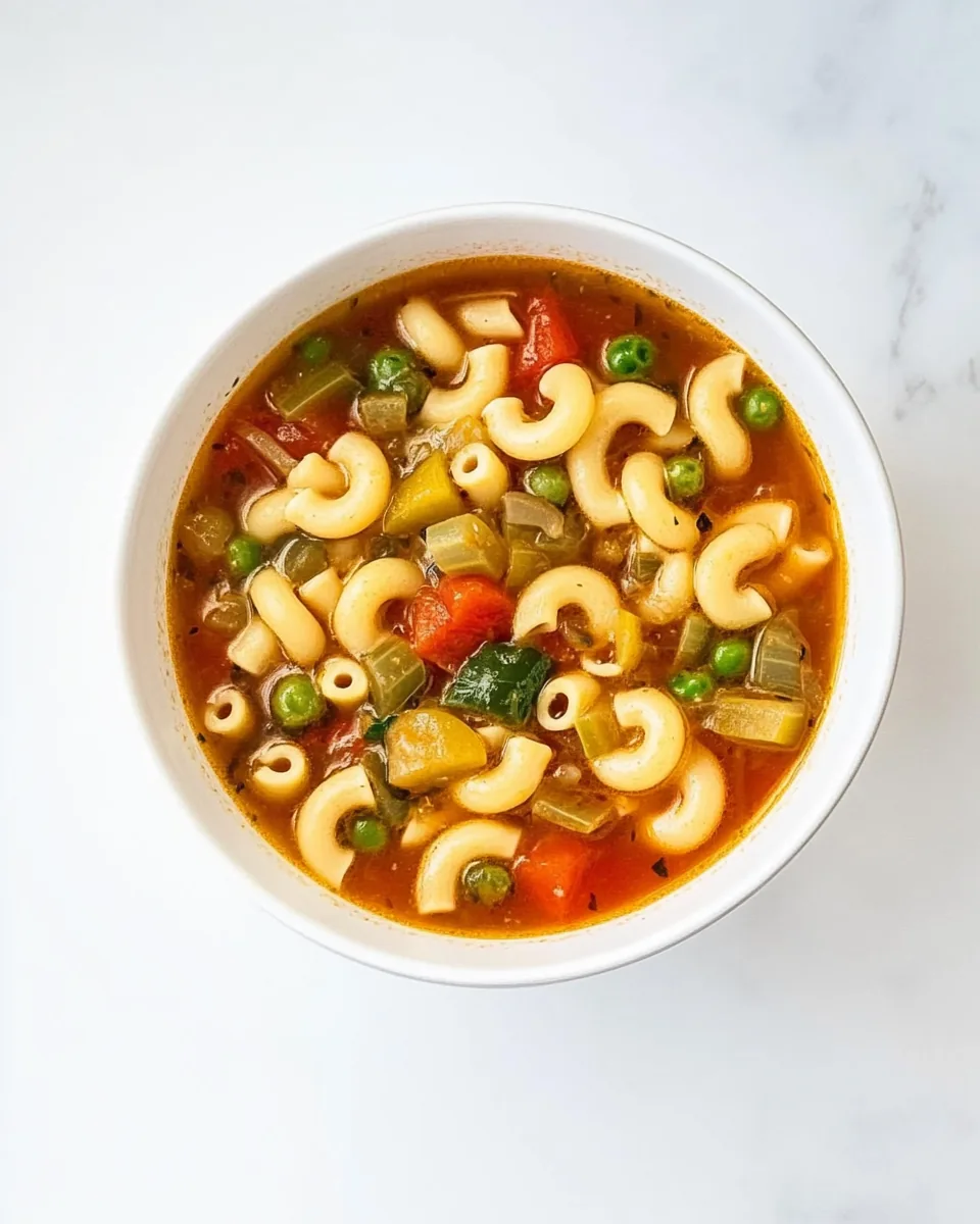 Easy Macaroni Soup