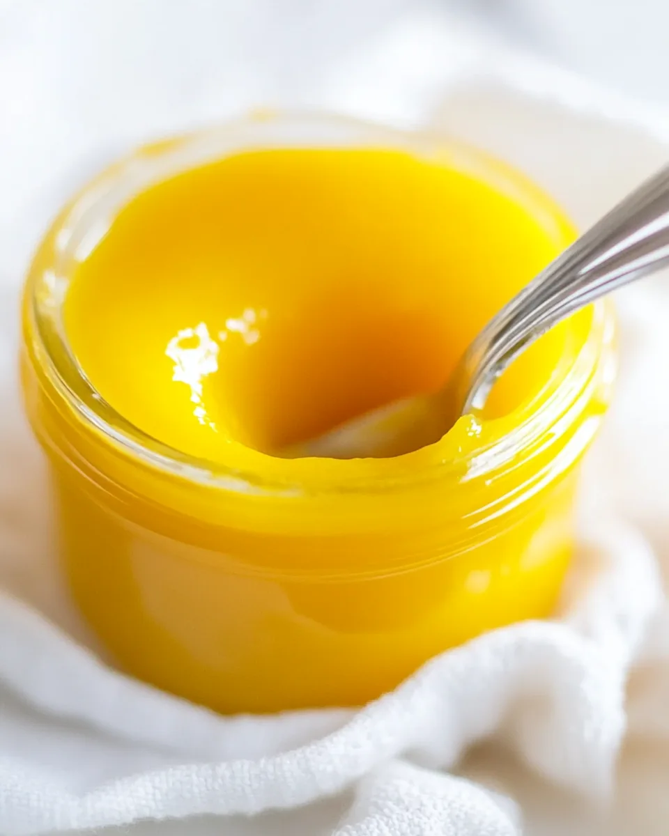 Easy Orange Curd