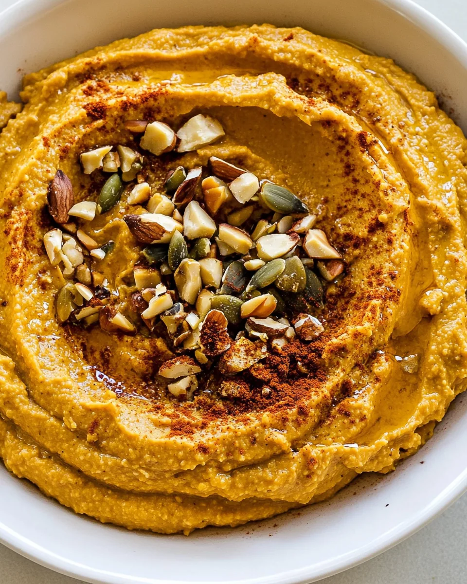 Easy Pumpkin Hummus