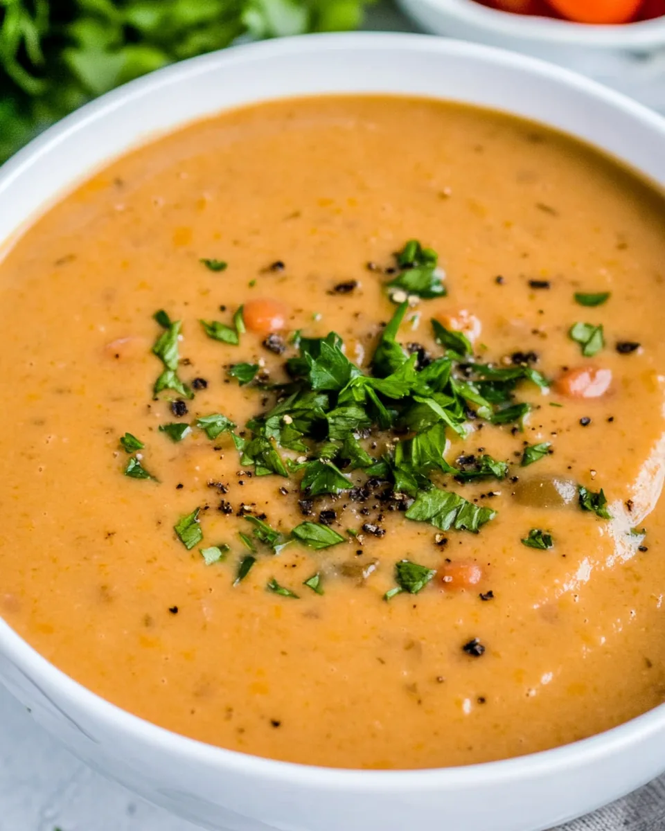 Easy Puréed Bean Soup