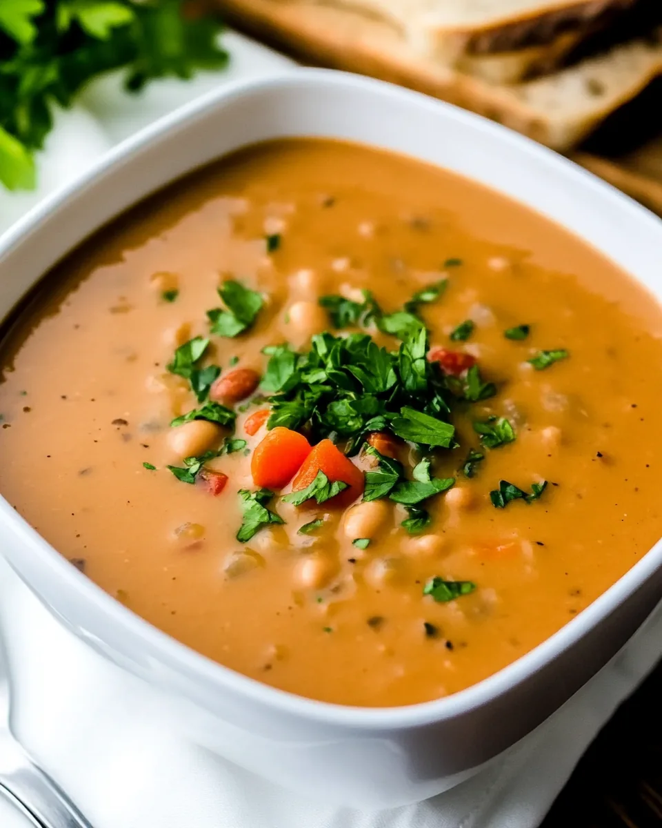 Easy Puréed Bean Soup