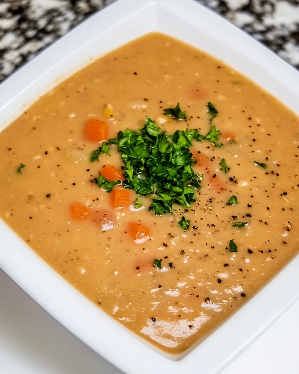Easy Puréed Bean Soup