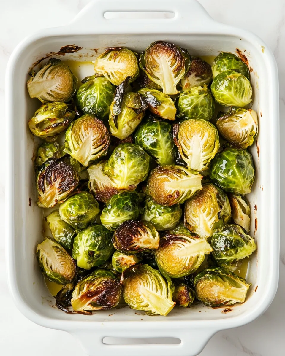 Easy Roasted Brussels Sprouts