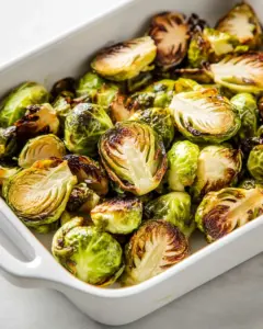 Easy Roasted Brussels Sprouts