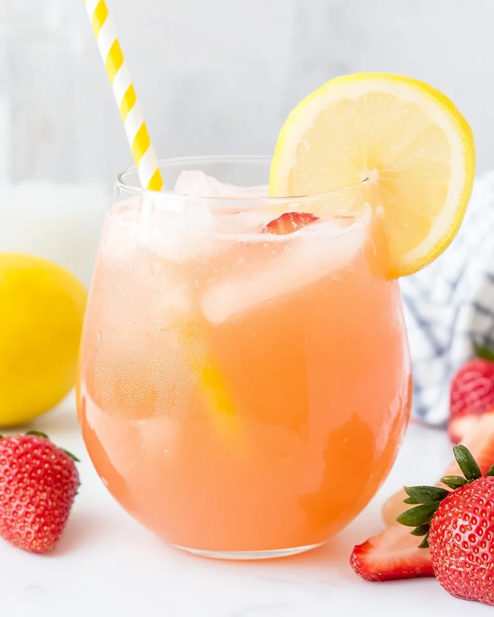 Easy Strawberry Lemonade Recipe