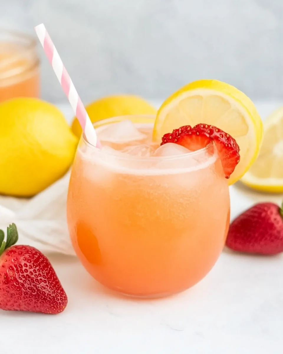 Easy Strawberry Lemonade Recipe