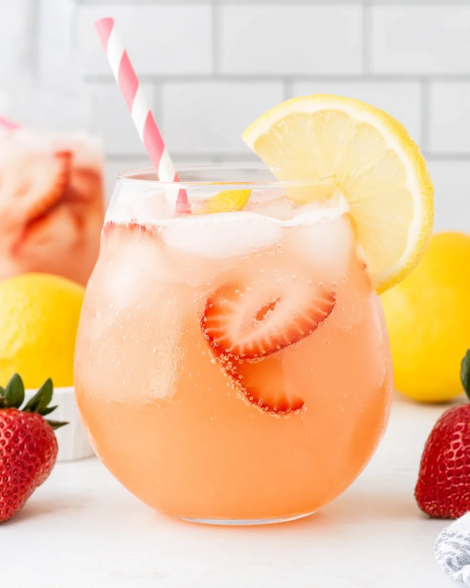 Easy Strawberry Lemonade Recipe