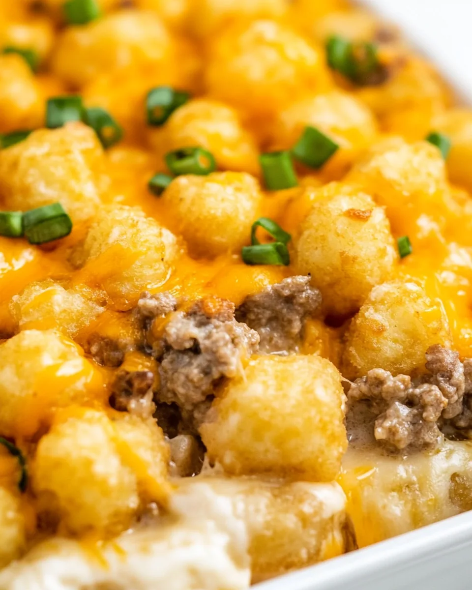 Easy Tater Tot Casserole