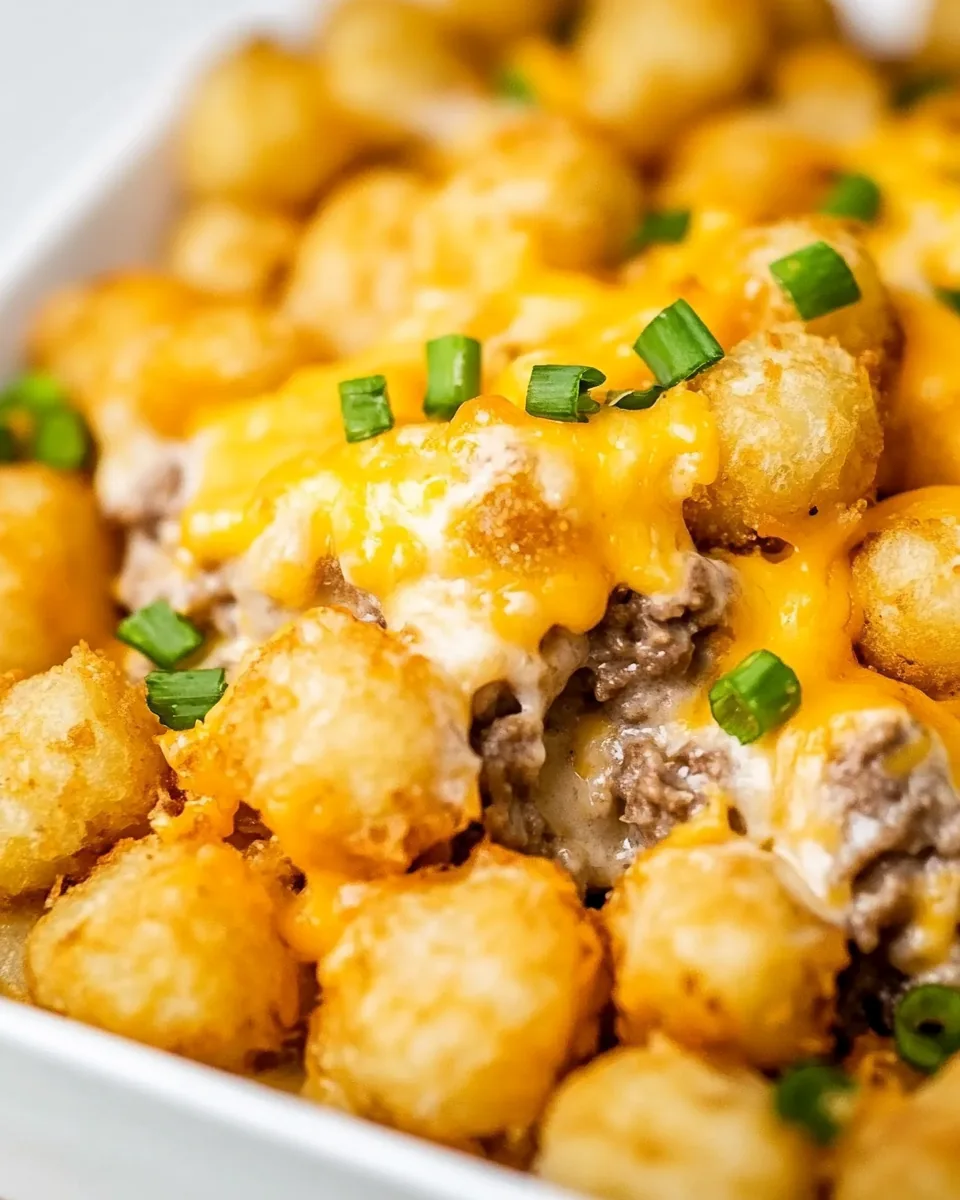Easy Tater Tot Casserole