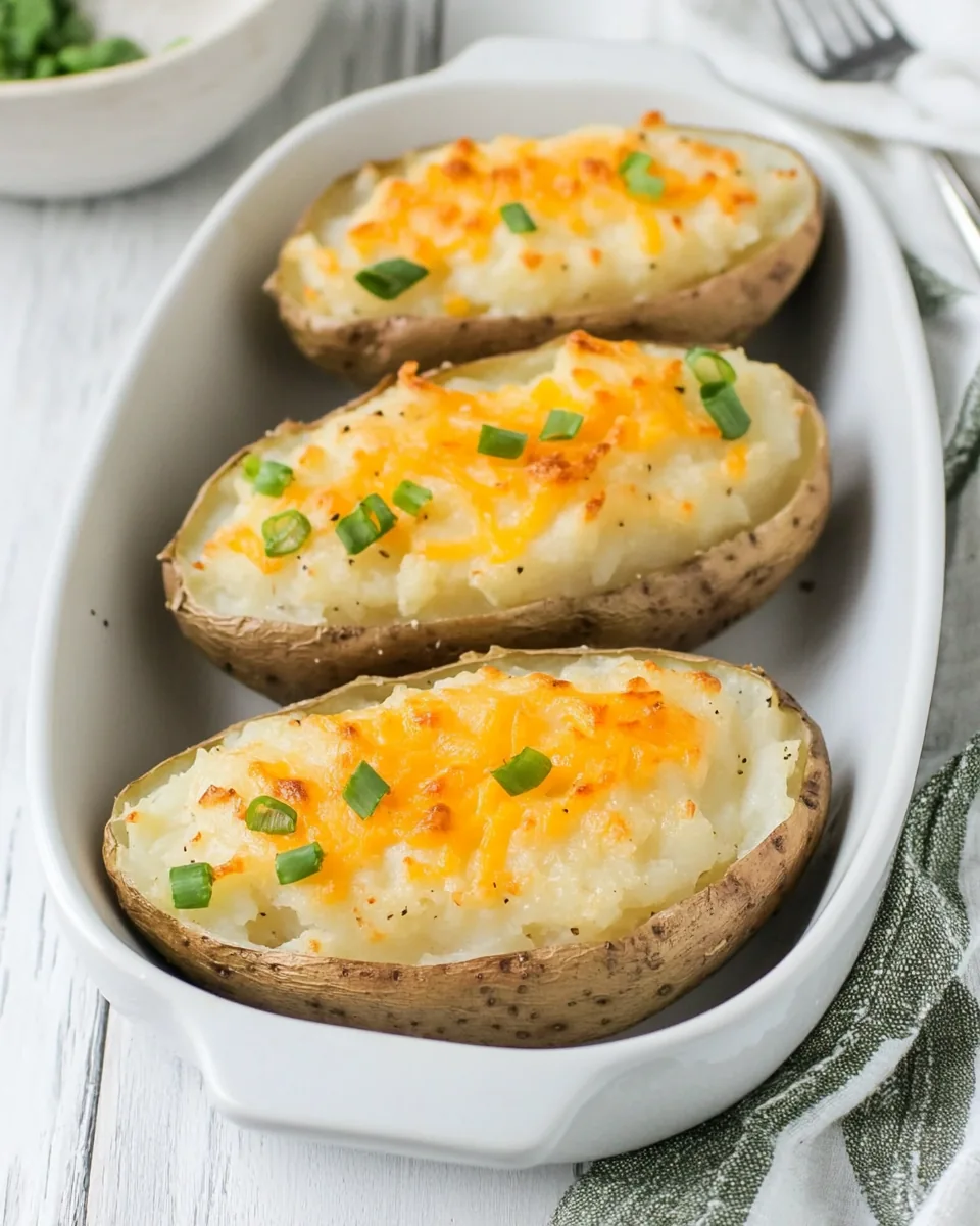 Easy Twice Baked Potatoes