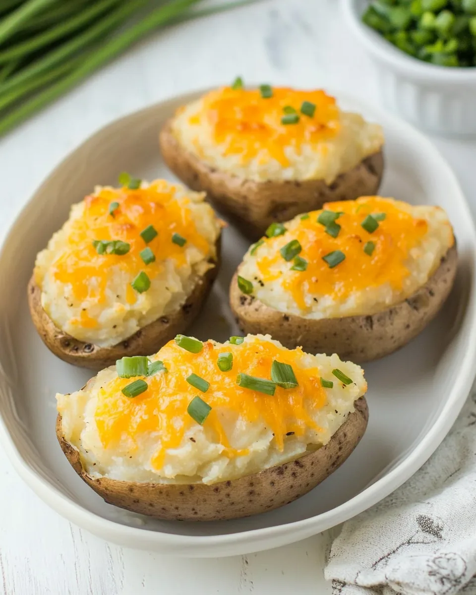 Easy Twice Baked Potatoes