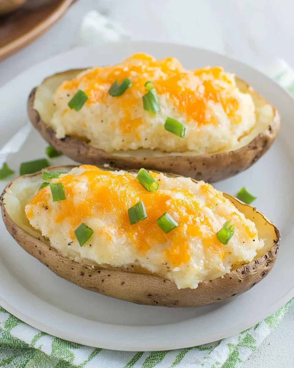 Easy Twice Baked Potatoes