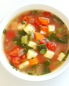 Easy Vegetable Soup