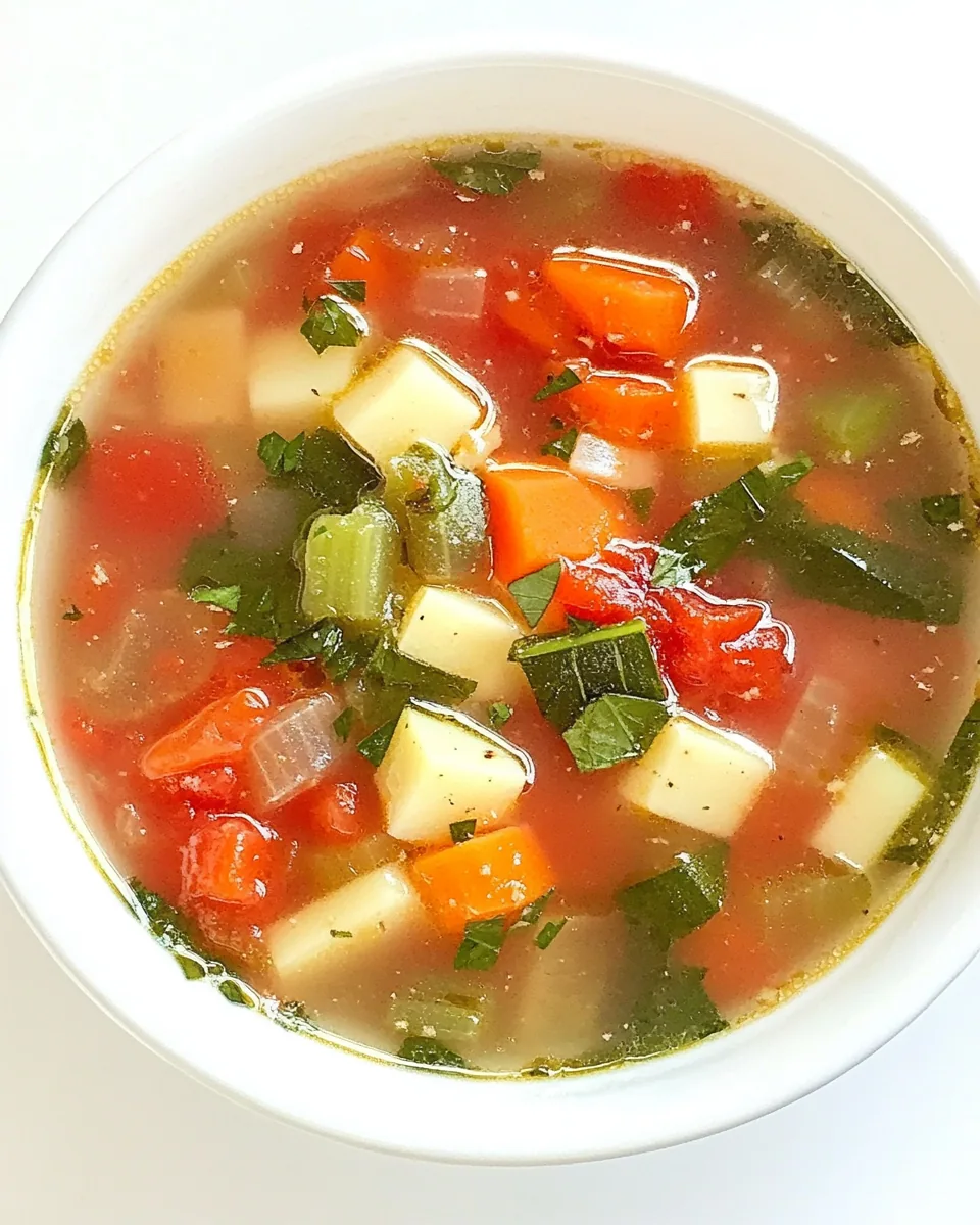 Easy Vegetable Soup