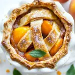 Easy Whole Apricot or Peach Pie