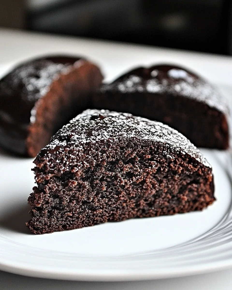 Egg Free Chocolate Cake