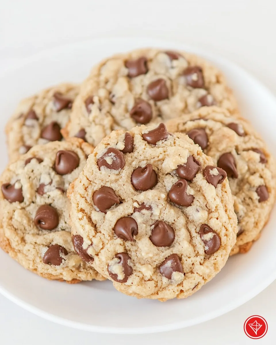 Eggless Chocolate Chip Cookies